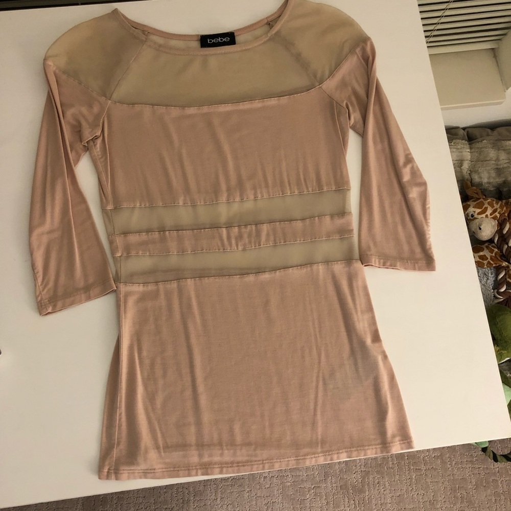 Bebe mesh top